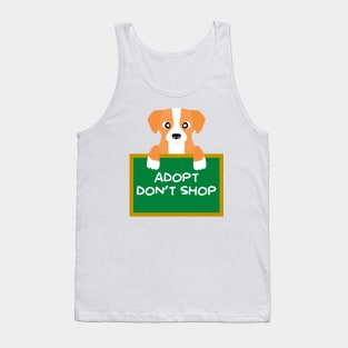 Advice Dog - Adopt Don't Shop Tank Top